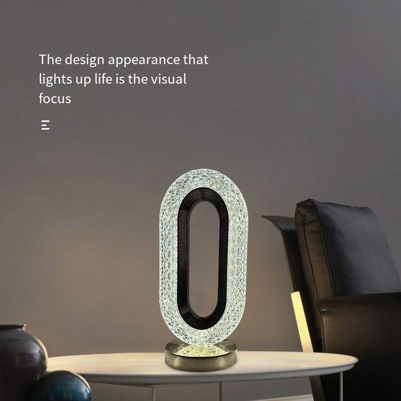 Halo Crystal Lamp