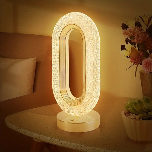 Halo Crystal Lamp