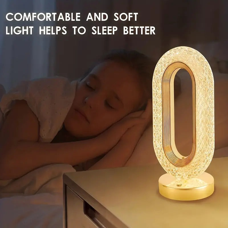 Halo Crystal Lamp