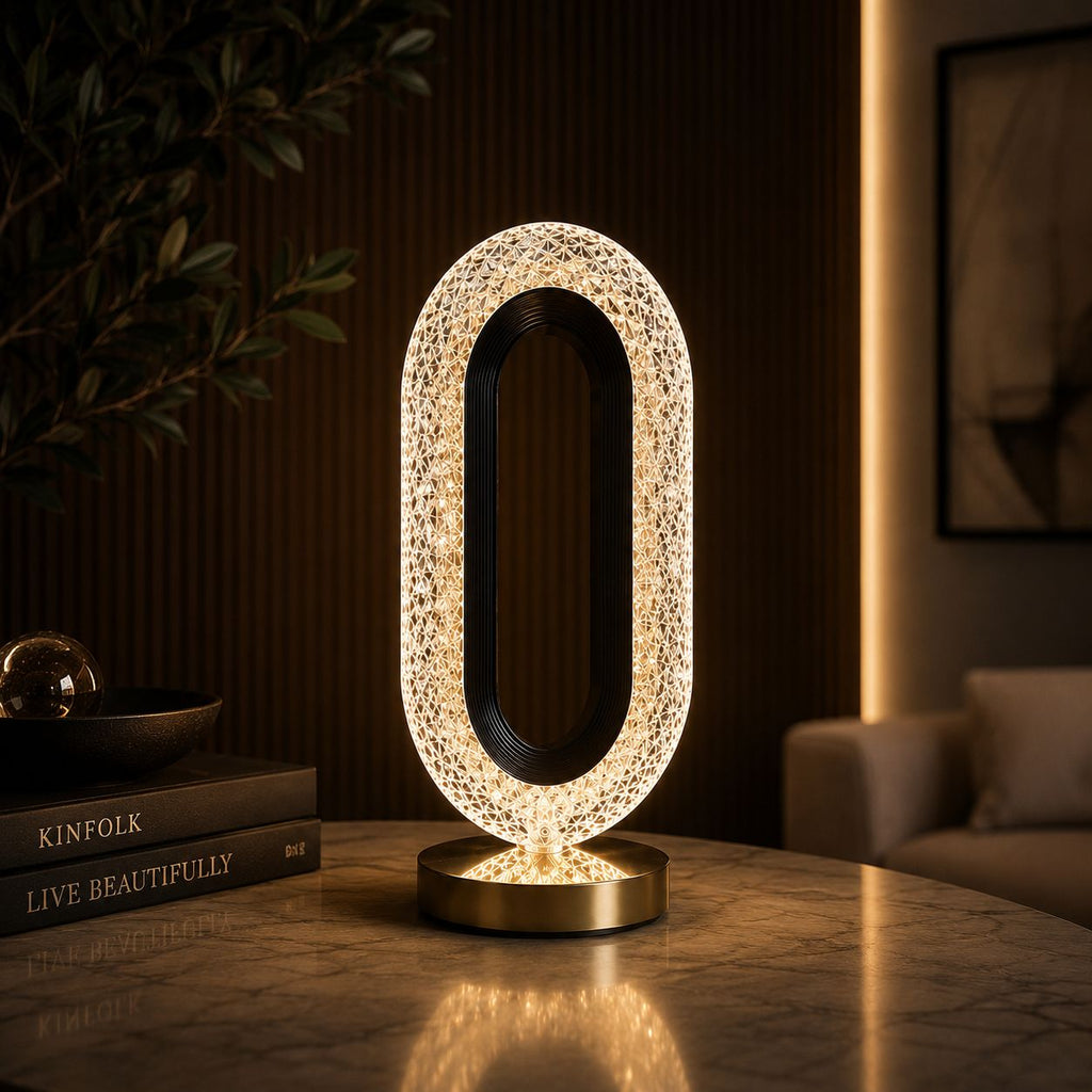 Halo Crystal Lamp